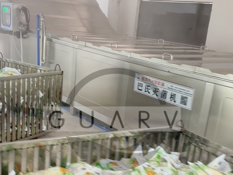 竹筍包裝袋清洗巴氏線(xiàn)